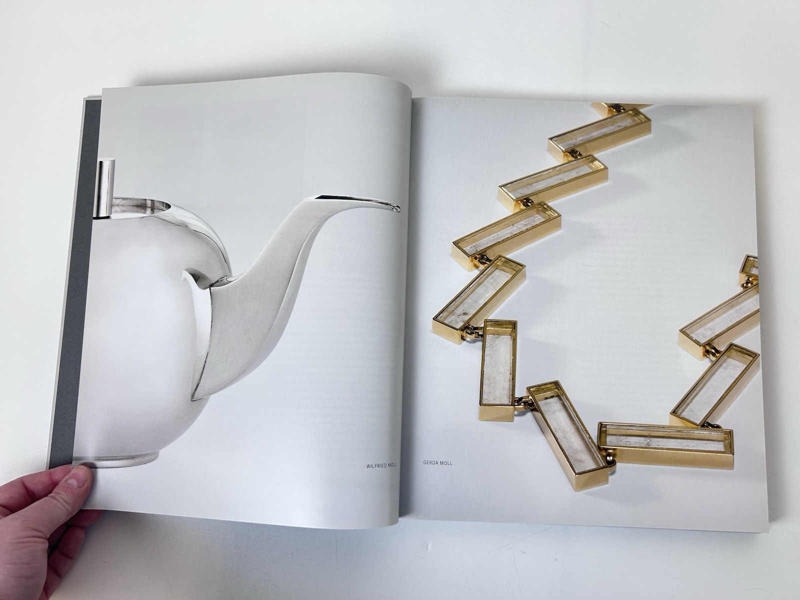 Moll : Silver + Gold; by Spielmann & Weber-Stöber; Arnoldsche Art Publishers; HC