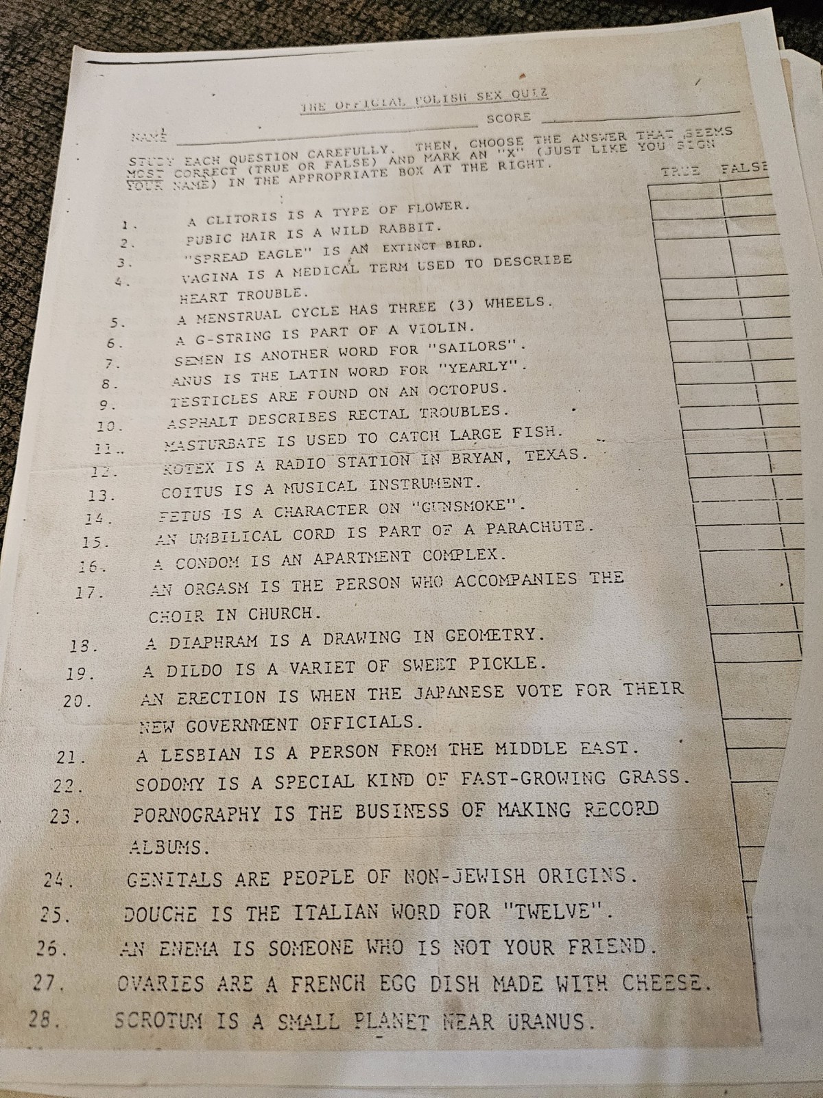 24 Old Jokes 1940s-1980s Dads Collection