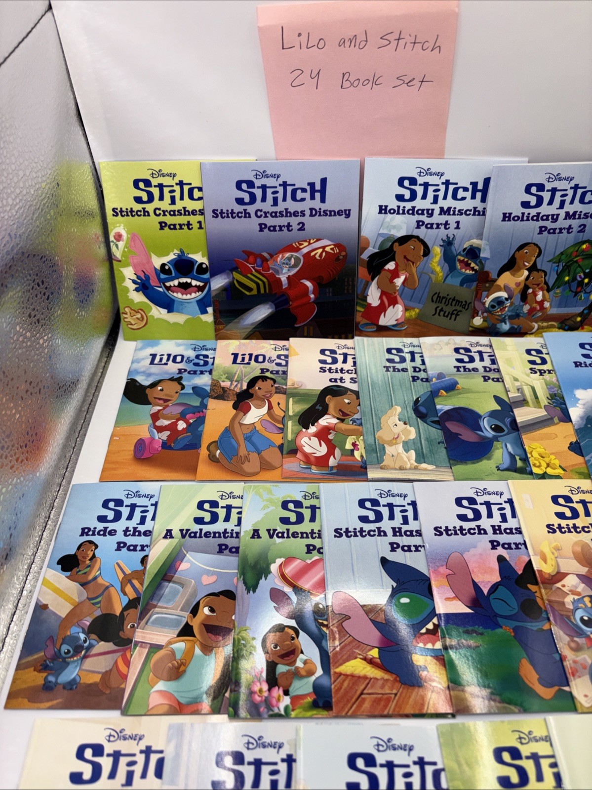 Lot of 24 Lilo & Stitch Autumn Publishing Disney Paperback Mini Books
