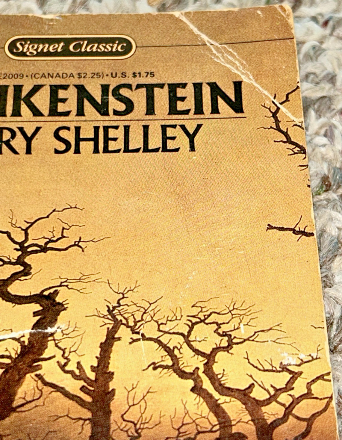FRANKENSTEIN by MARY SHELLEY Signet Classic 1983