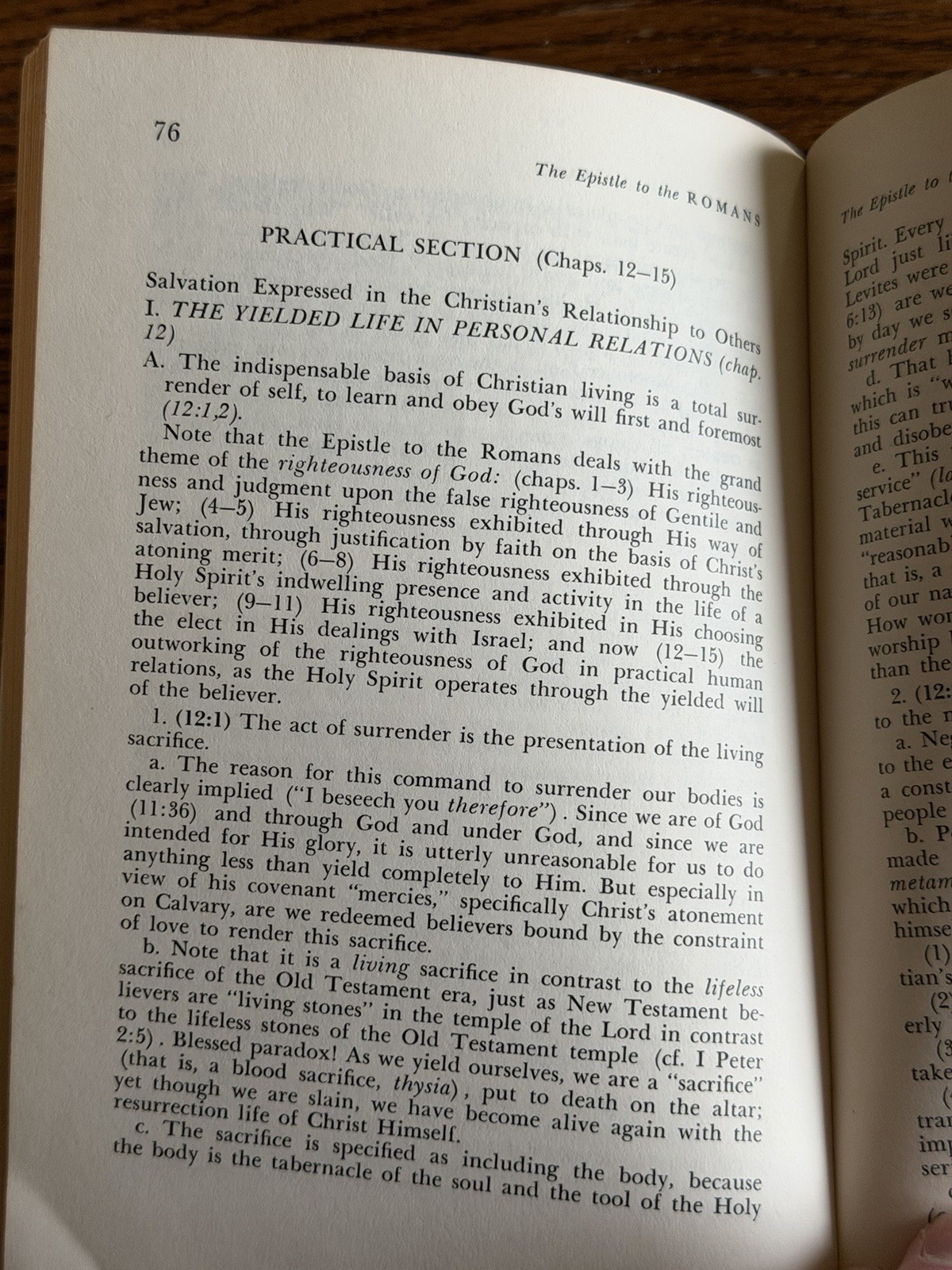 The Epistle to the Romans – Gleason L. Archer Jr., 1959 sc, Baker Book House