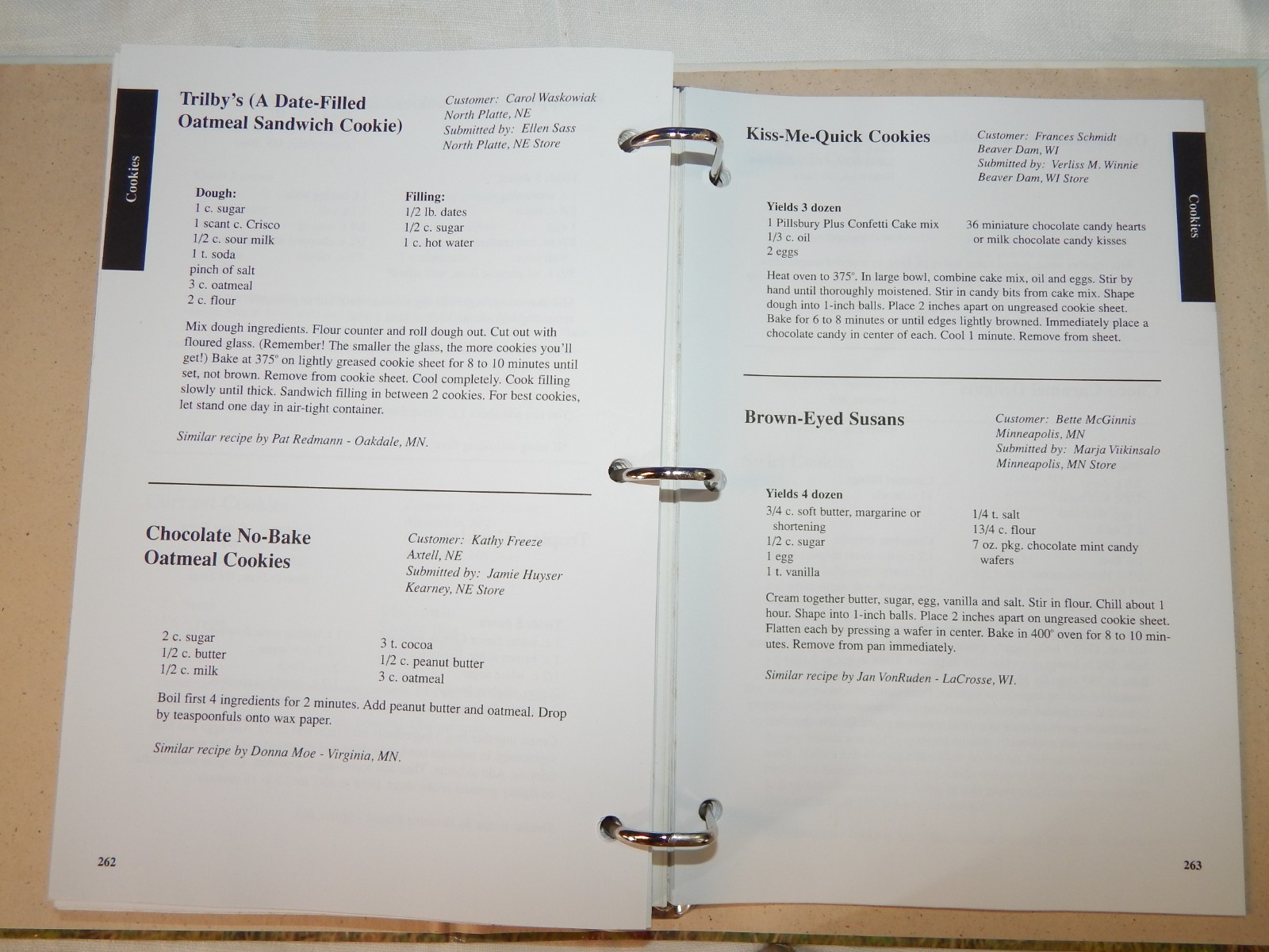 Cooking with Friends- Herberger’sStores Community Cookbook Hometown Favorites