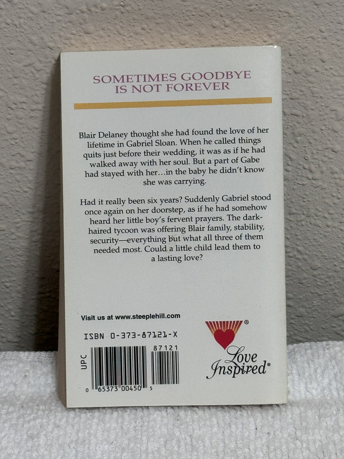 Steeple Hill Love Inspired Series Lot 4 Paperback Books