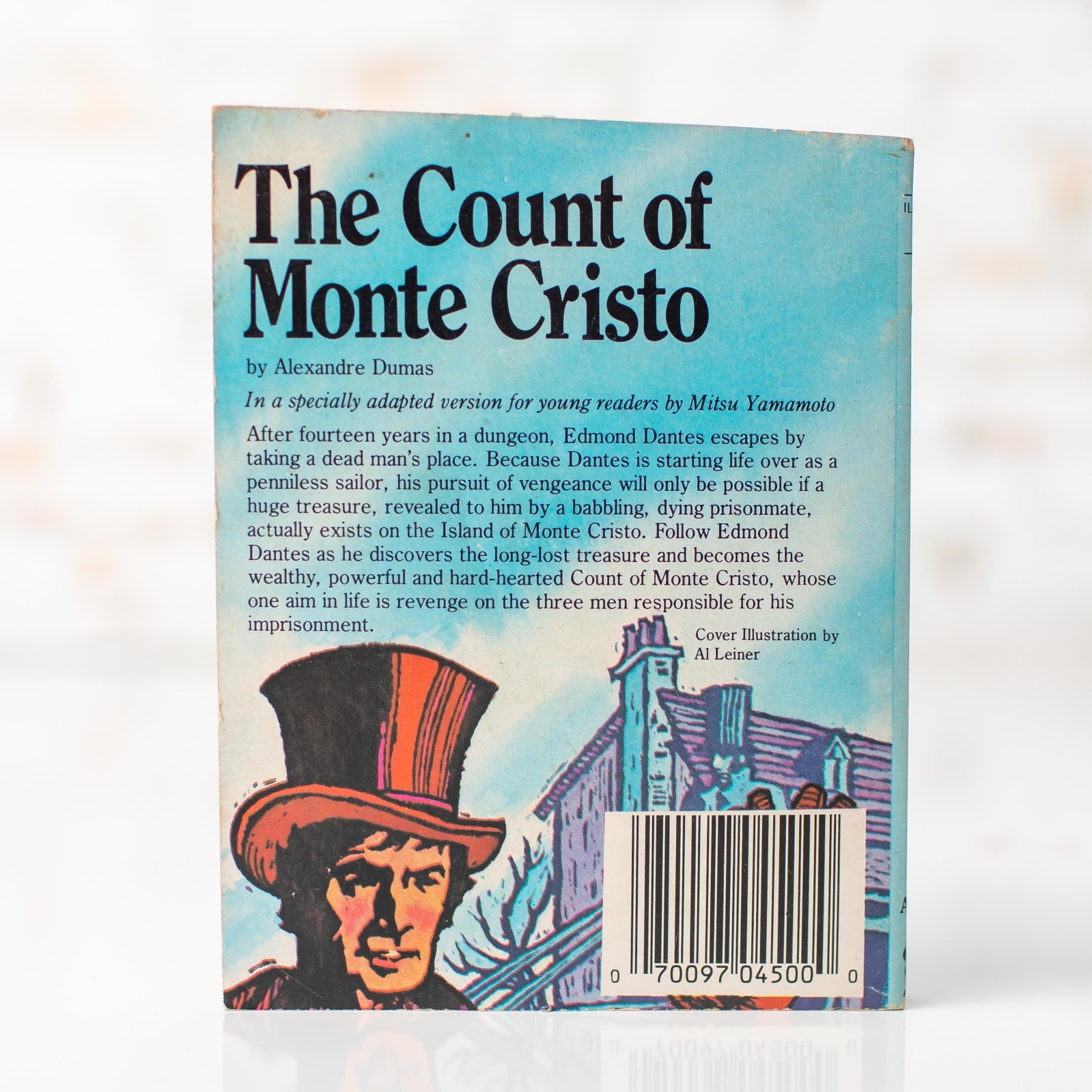 Vintage 1979 Count of Monte Cristo Alexandre Dumas PB Illustrated Classic