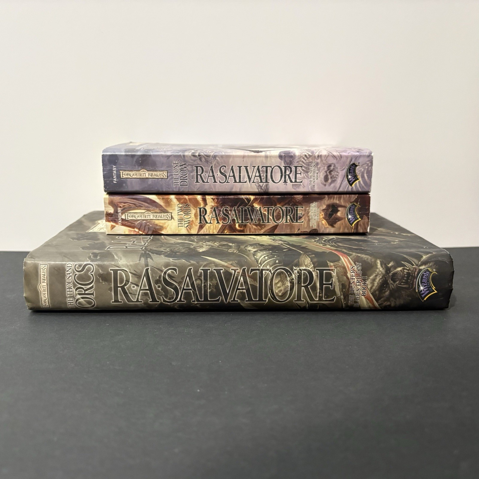 The Hunter’s Blade Trilogy by R.A. Salvatore lot 1-3 WotC Forgotten Realms READ