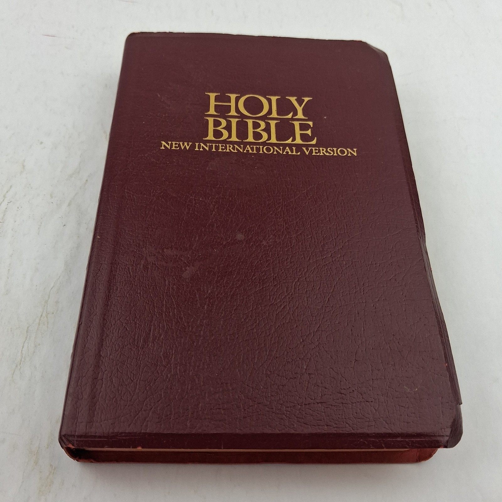 ✝️ Holy Bible NIV With Helps Words of Christ in Red Letter Zondervan 1984 ✝️