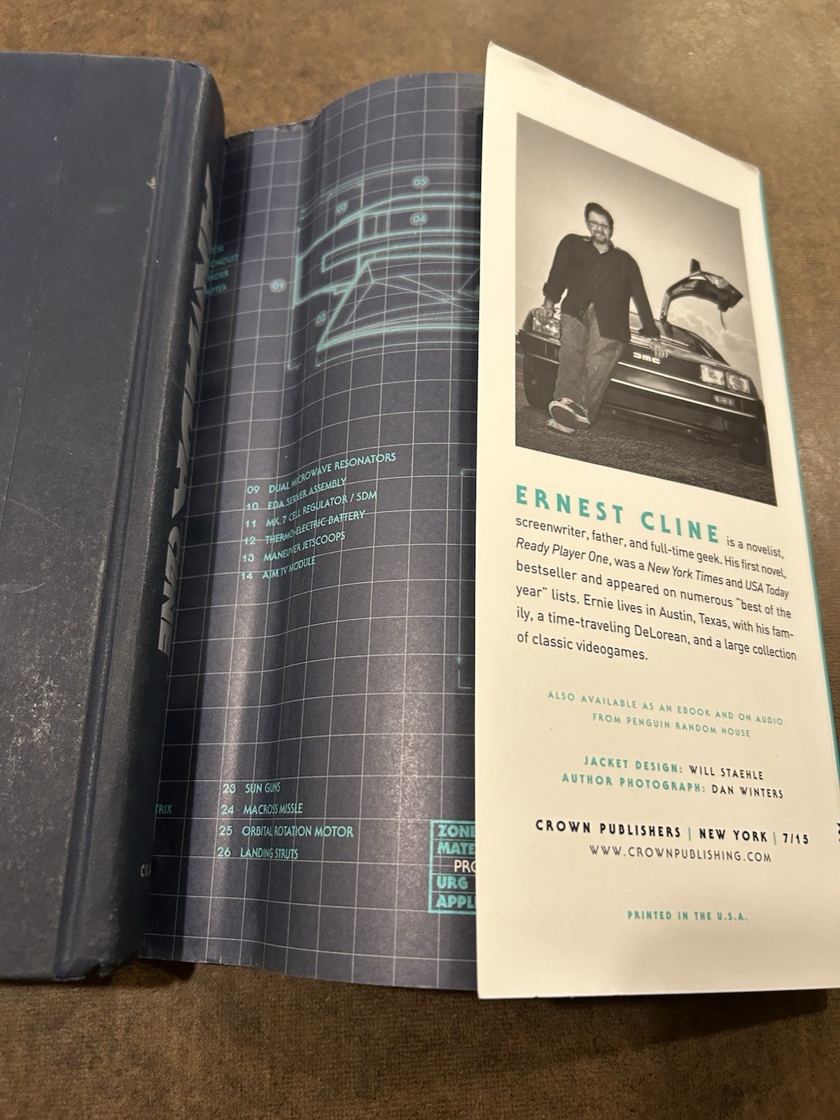 SIGNED!!! Armada by Ernest Cline (2015 Hardcover) 1st edition, 1st print (Auto)