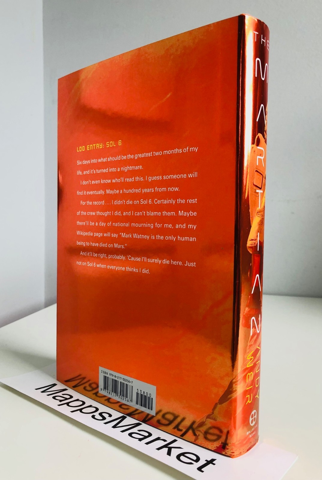 The Martian SIGNED by Andy Weir DELUXE EDITION (2026, Hardcover)