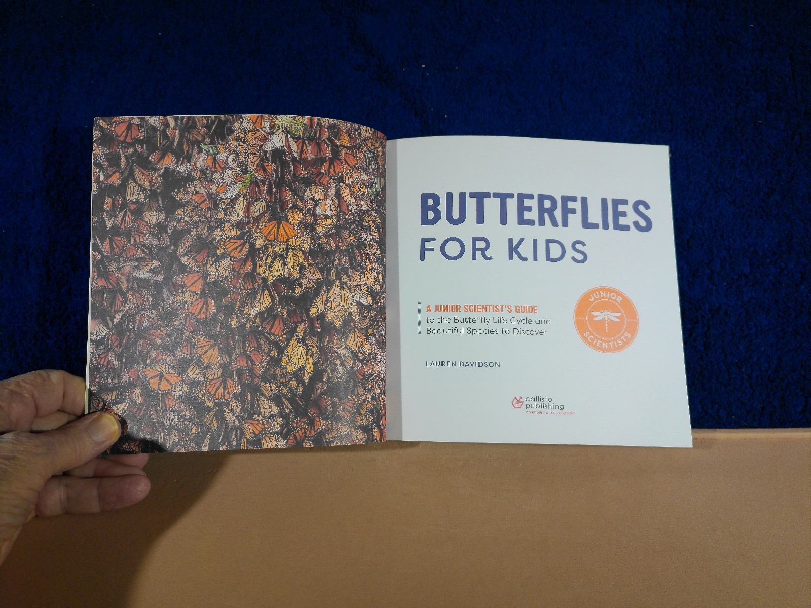 BUTTERFLIES FOR KIDS AGE6-9 JUNIOR SCIENTIST’S GUIDE 72 PAGES 2021