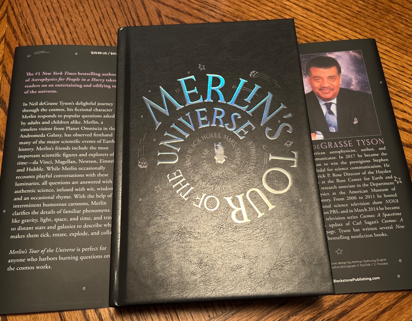 Neil deGrasse Tyson SIGNED Book Merlin’s Tour of the Universe Revised & Updated