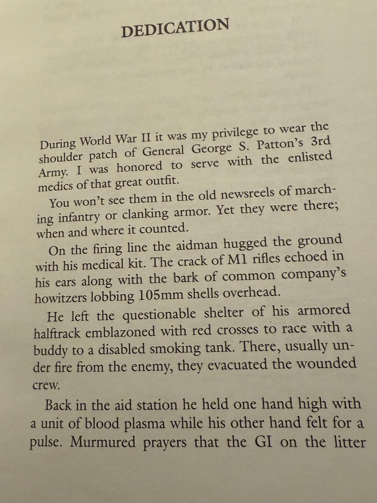 A Doctors Medical Memoir, Experiences, WW2 European Theater with the 3rd Army