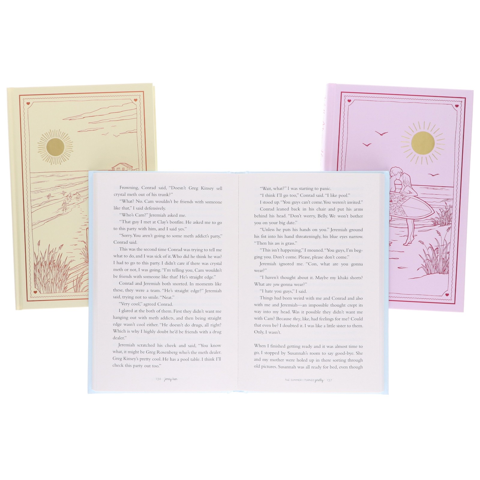 The Summer I Turned Pretty Series by Jenny Han 3 Books Deluxe Box Set – Hardback