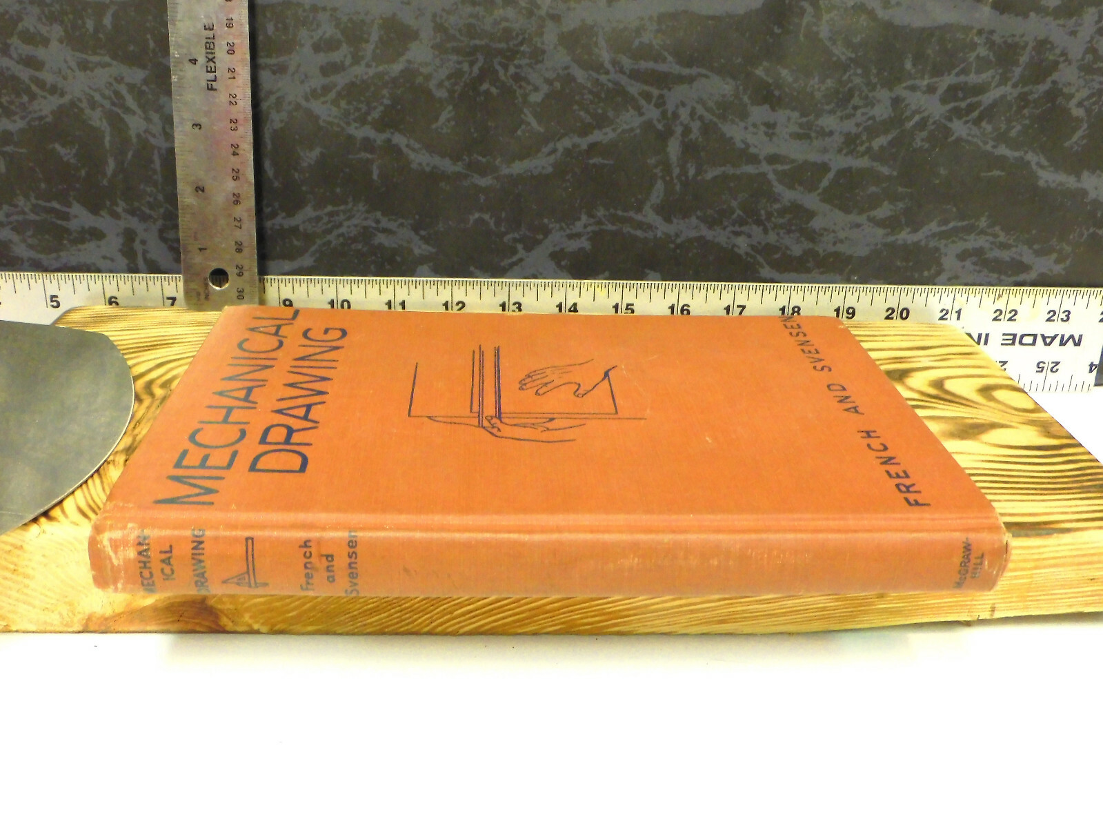 Mechanical Drawing By French And Svensen 1940 Hardcover Engineering