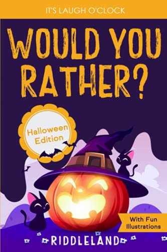It’s Laugh O’Clock – Would You Rather? – Paperback, by Riddleland – Very Good