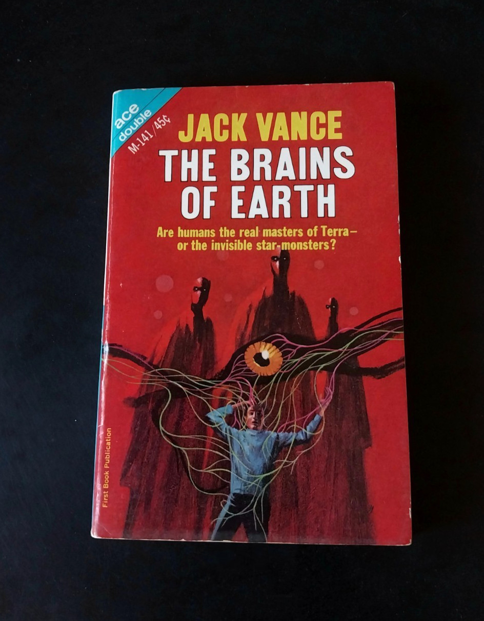 Jack Vance – Brains of Earth / Many Worlds of Magnus Ridolph – Ace Double 1966
