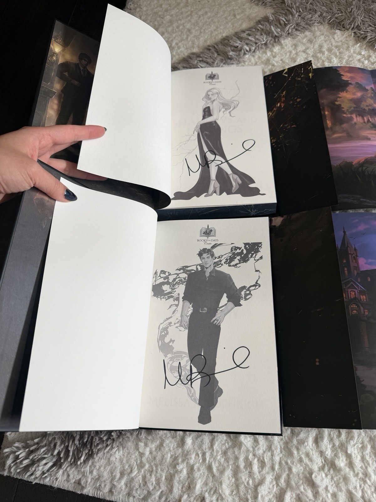 Legacy Series 1-2 SIGNED BFDC Books For Days Crate Melissa K. Roehrich