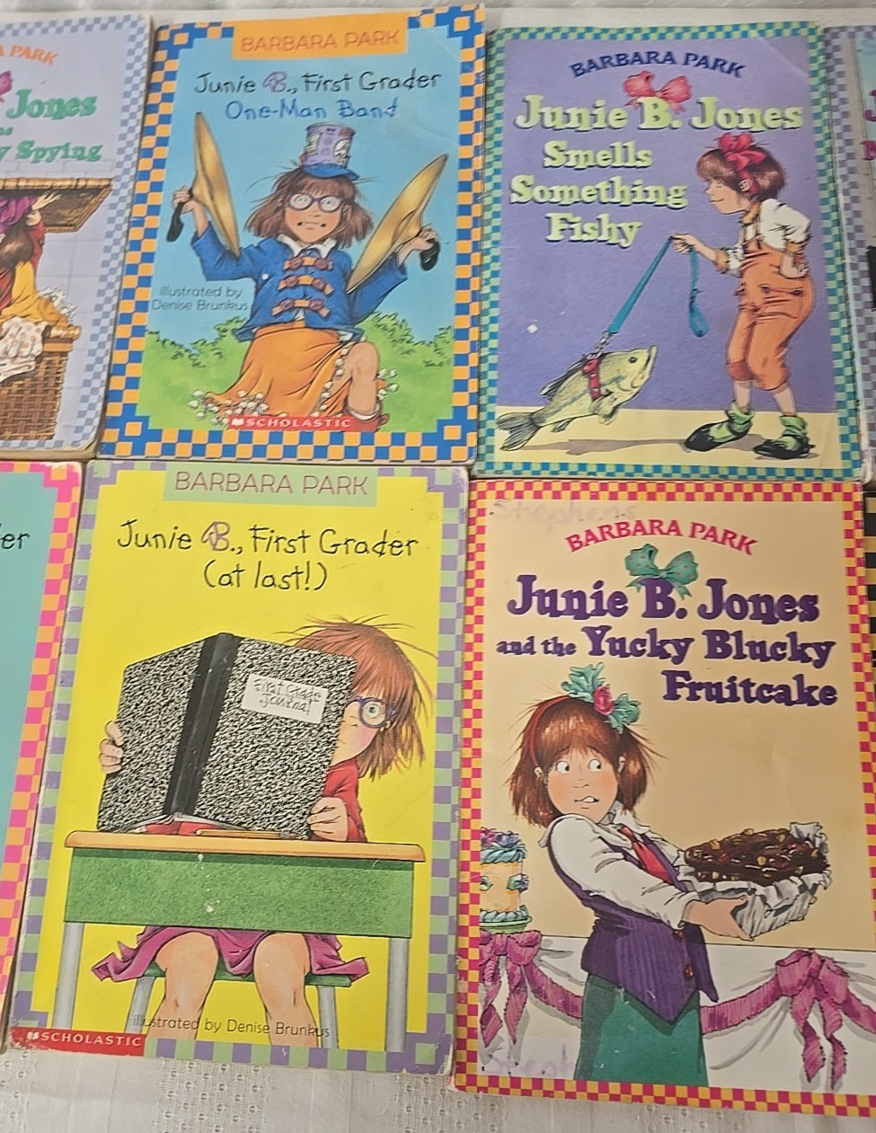 Lot Of 14 JUNIE B JONES Chapter Books By Barbara Park Ages 6-9