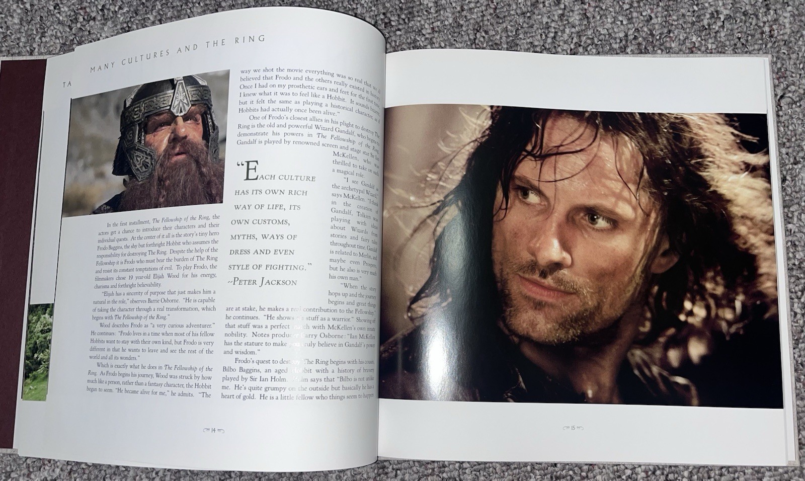 The Lord of the Rings Cannes Film Festival New Line Cinema Promotional Book