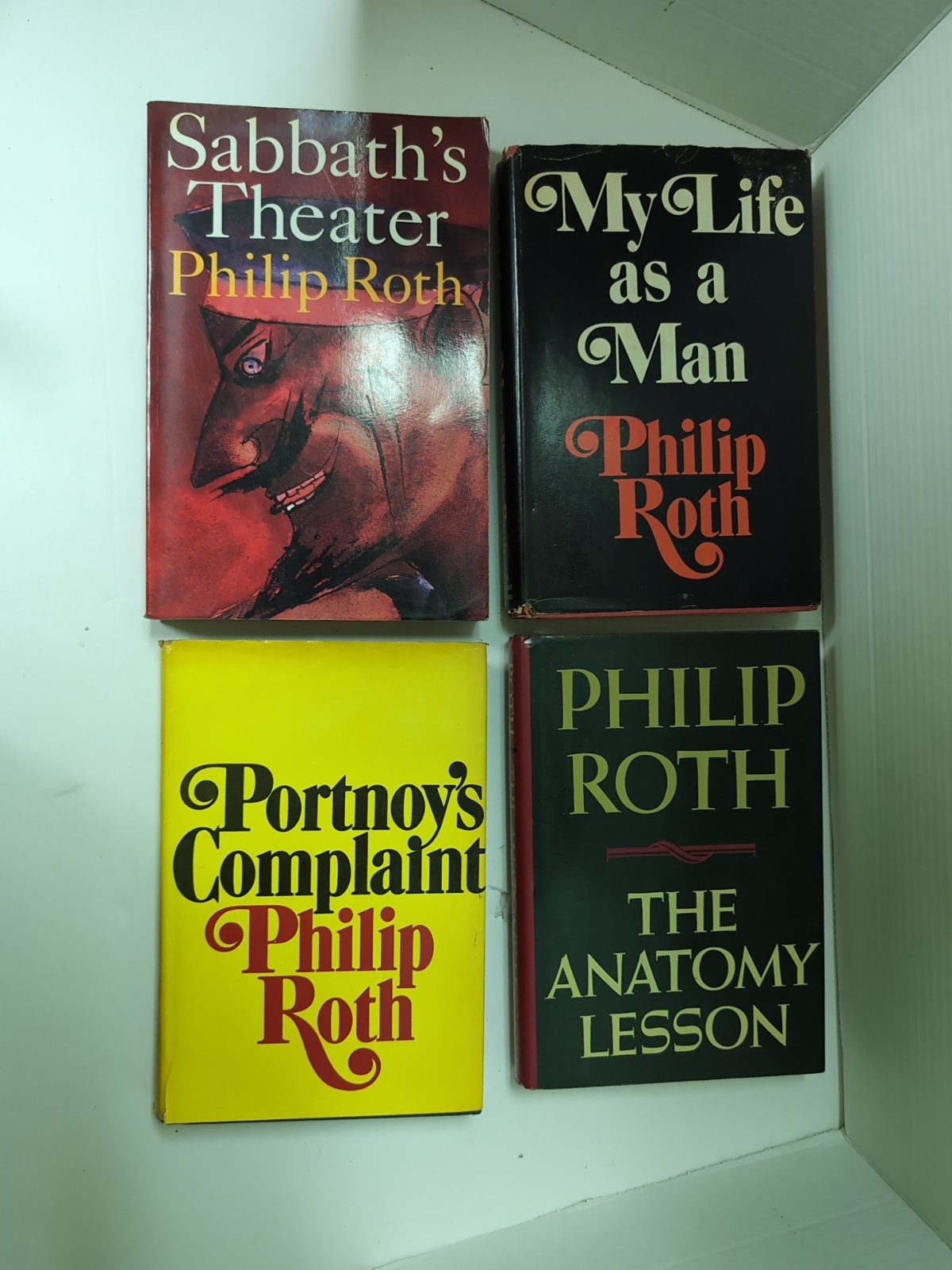 Philip Roth lot of 10 Books most HC DJ Nathan Zuckerman Literary Fiction