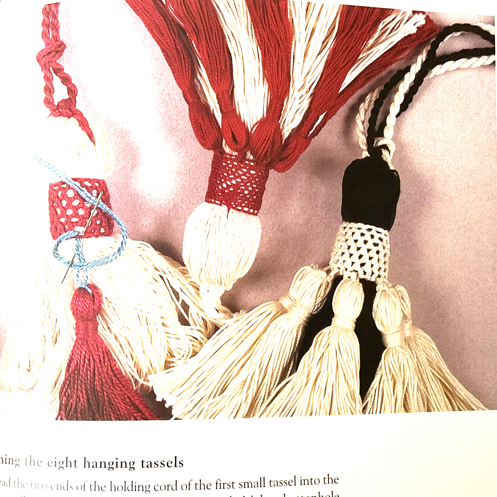 Decorative Tassels and Cords Paperback By Effie Mitrofanis 72 Pages Good Cond