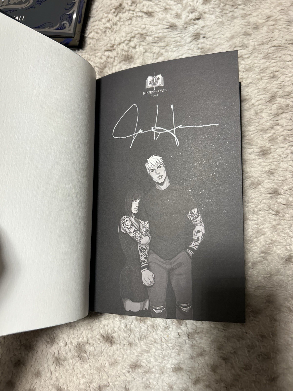 Books for Days Crate Jescie Hall – Hawke & Kid Special Editions HAND Signed