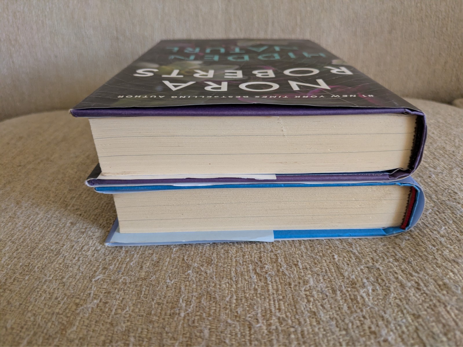 Mind Games & Hidden Nature | Nora Roberts | 2 Hardcover Book Lot | 1st Editions