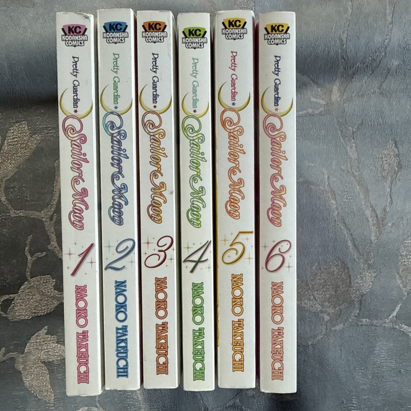 Sailor Moon Manga Books Vols. 1 2 3 4 5 6 Naoko Takeuchi- Kodansha English Books