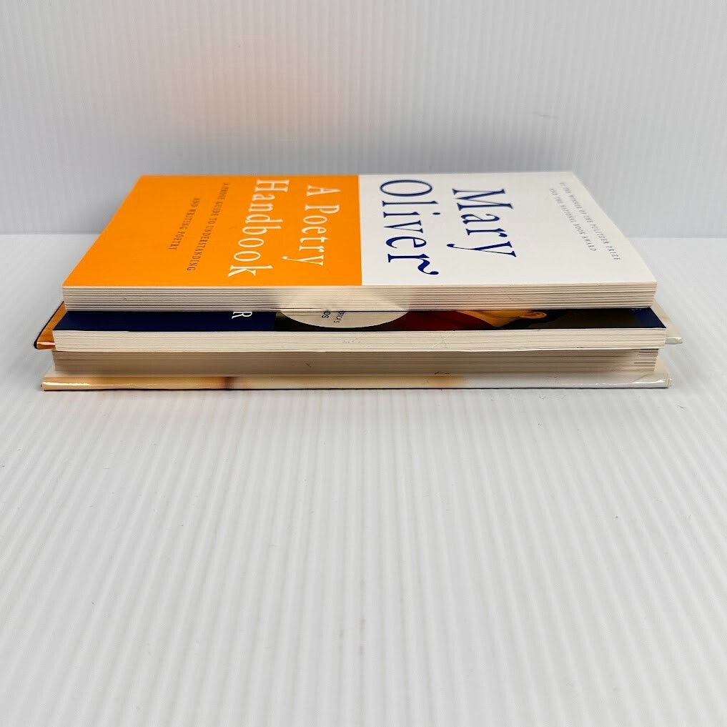 Lot of 3 Poetry Books – Multiple Authors & Titles – Hardcover & Paperback