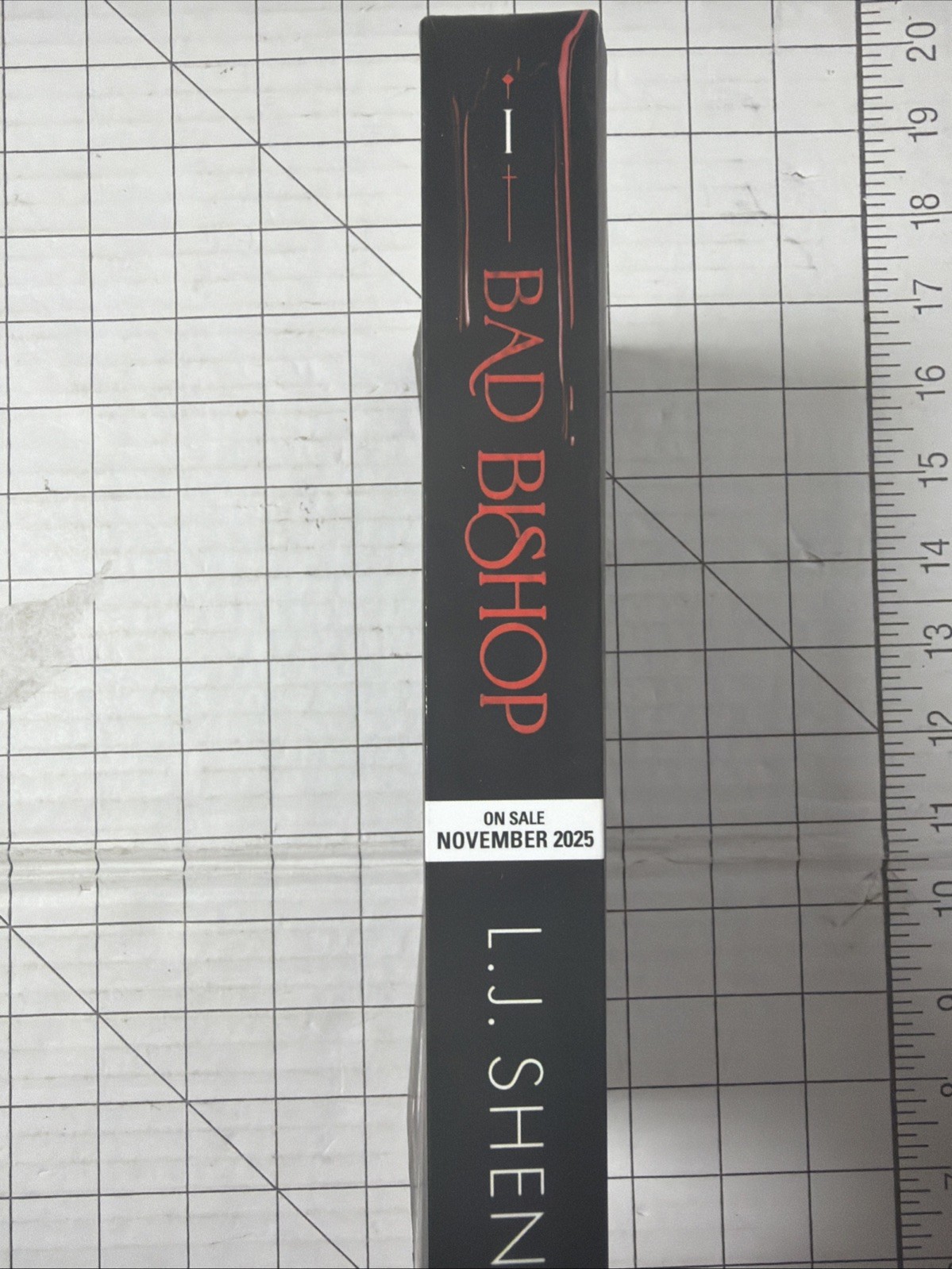 Bad Bishop by L.J. Shen Paperback Book Brand New ARC (Advance Readers Copy) RARE