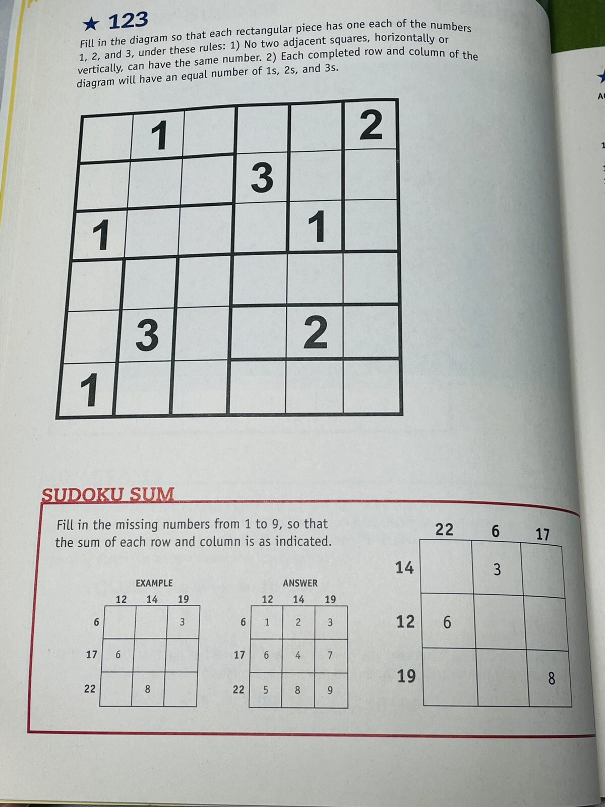 Mind Stretchers Moss Edition 232 pages UNUSED PUZZLE Book With Answer Keys