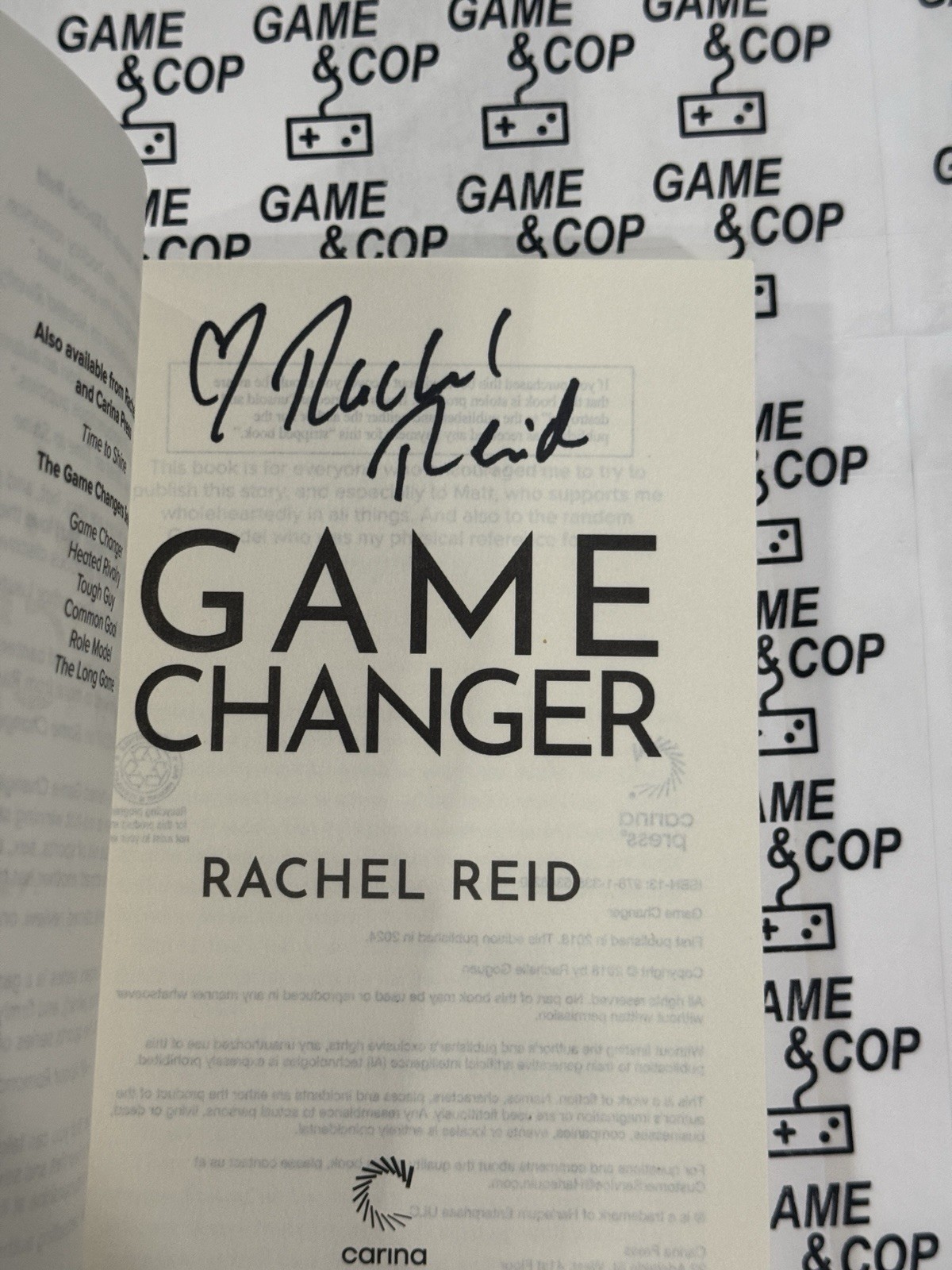 Heated Rivalry Series Signed Rachel Reid – 6 Books Game Changer Tough Guy Role