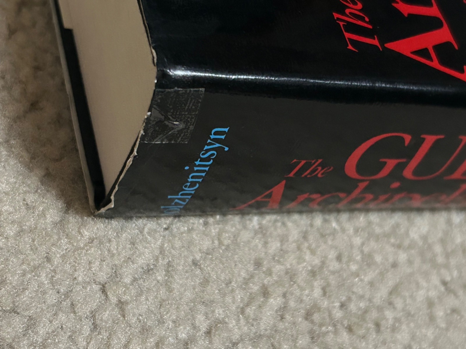 THE GULAG ARCHIPELAGO Solzheinitsyn (3-Book-Set) trilogy HARDCOVER 1 2 3 hc/dj