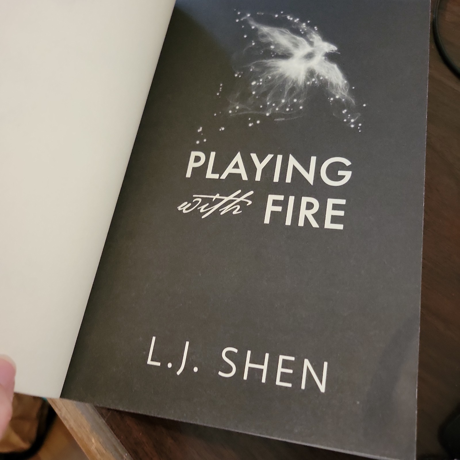 L J Shen Playing With Fire Signed Copy Bookworm Box paperback Romance