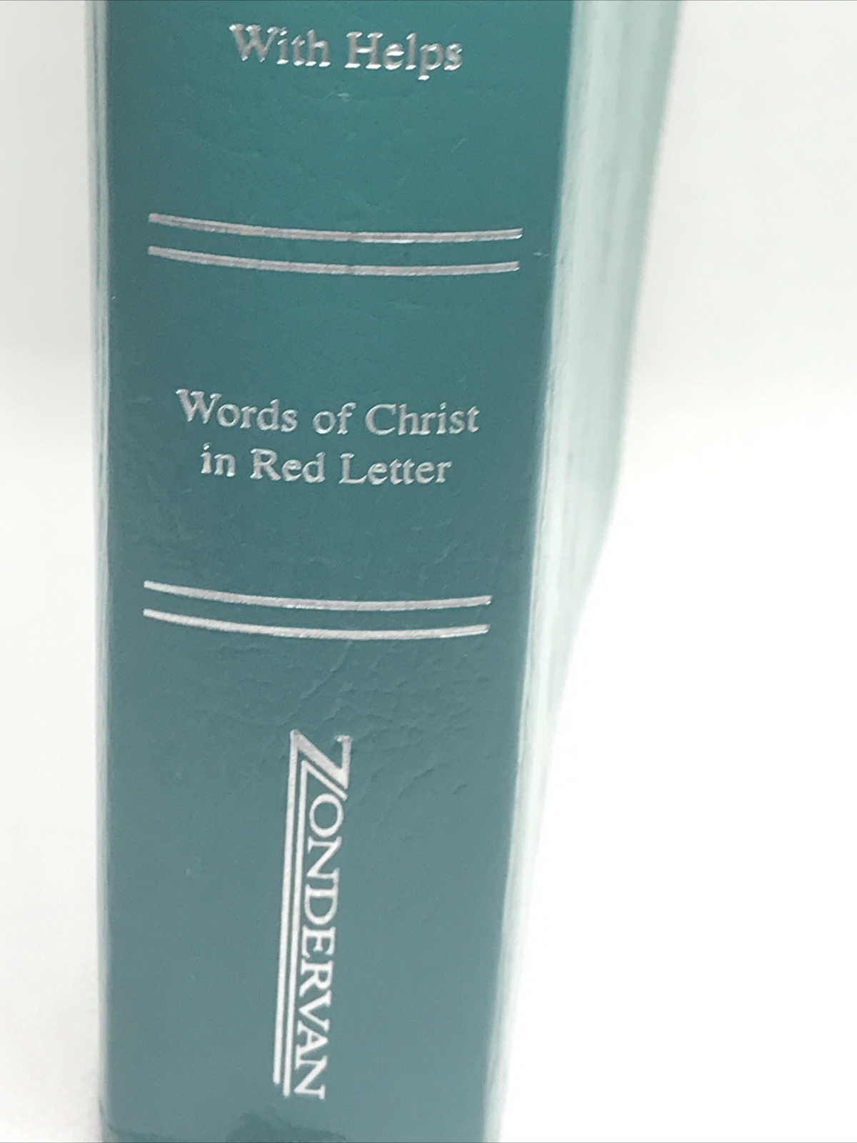 Holy Bible 2001 by Zondervan Staff Teal Imitation Leather NIV International