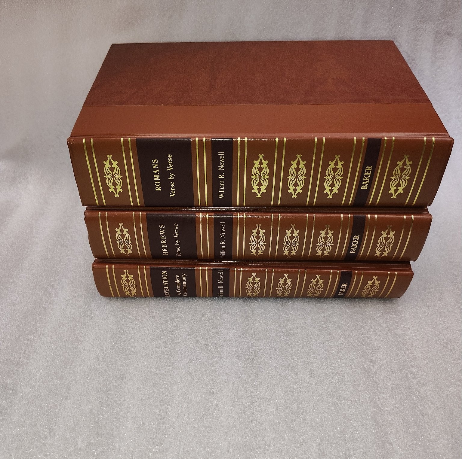 Newell Commentaries Romans Hebrews Revelation Set 1987 Baker Book House