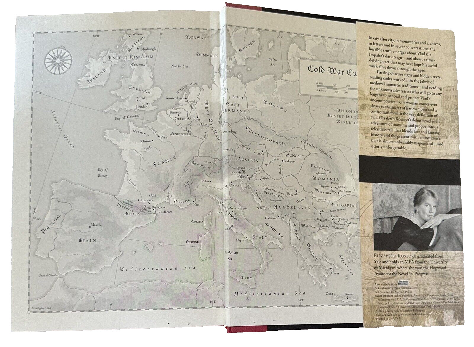 The Historian, Elizabeth Kostova, Vlad the Impaler (Dracula), 2005, 656 Pages