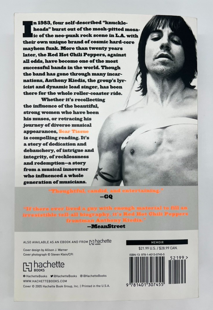 Scar Tissue – Anthony Kiedis | Paperback | VERY GOOD