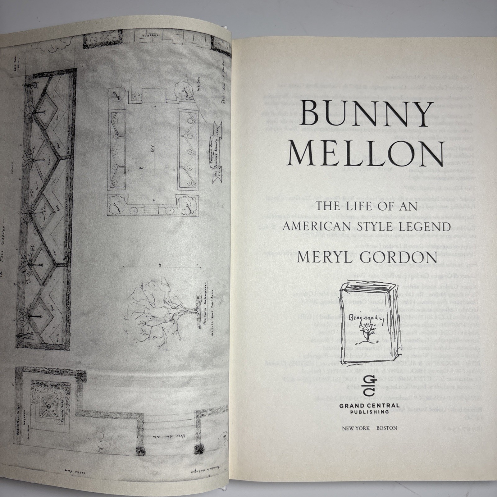 Bunny Mellon: The Life of An American Style Legend Hardcover Book- Used Good