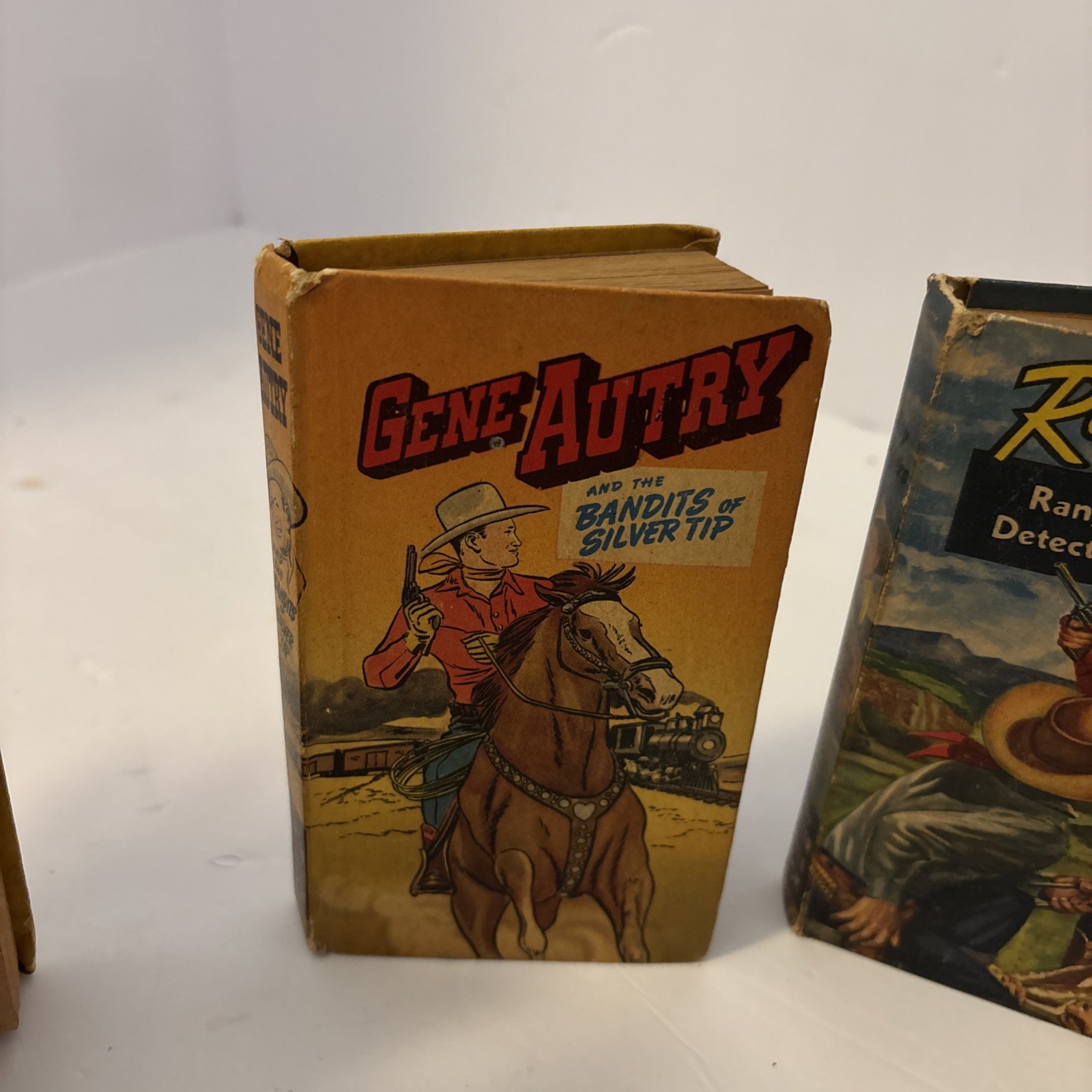 Lot Of 3 Vintage New Better Little Books Westerns