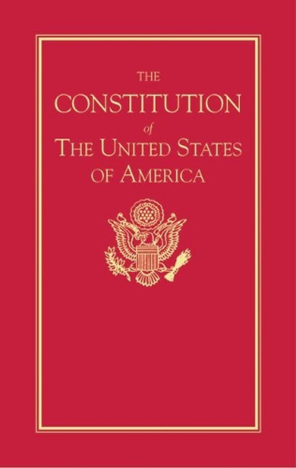Constitution of the United States by Founding Fathers (English) Hardcover Book
