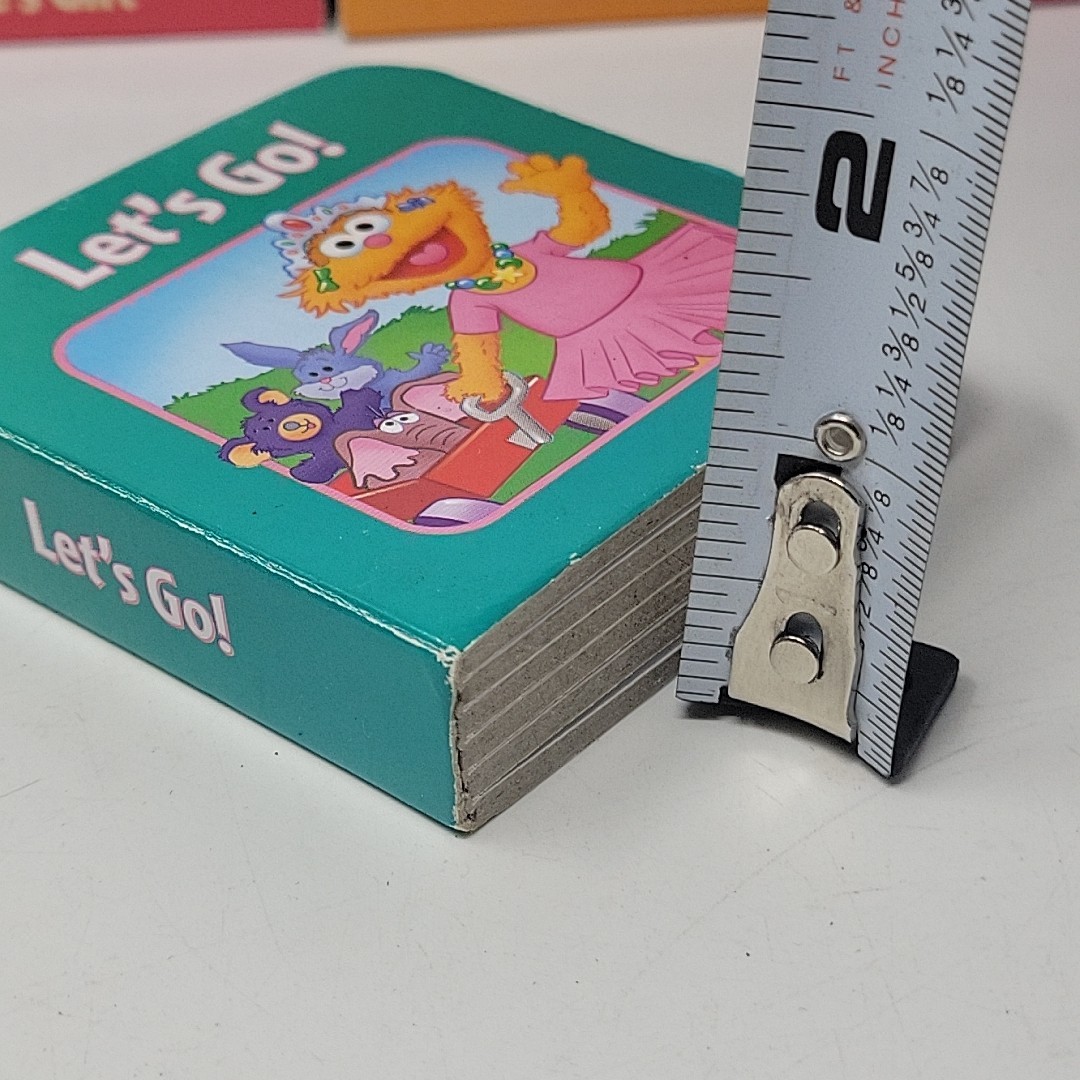 Sesame Street Mini Board Books Lot Of 12 Zoe, Elmo, Bert & Ernie, Cookie Monster
