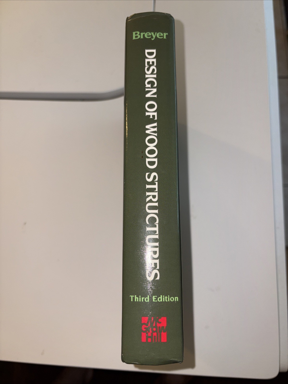 Design of Wood Structures – Hardcover By Breyer, Donald Excellent Condition