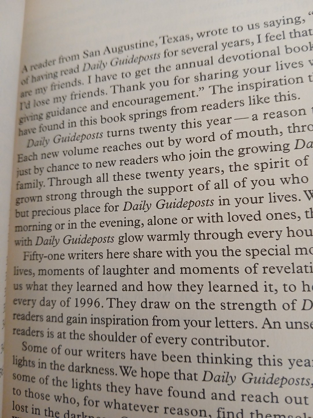 VTG DAILY THOUGHTS-INSPIRATION -GUIDES CHOOSE-Peale-Schindler-Variety of Writers
