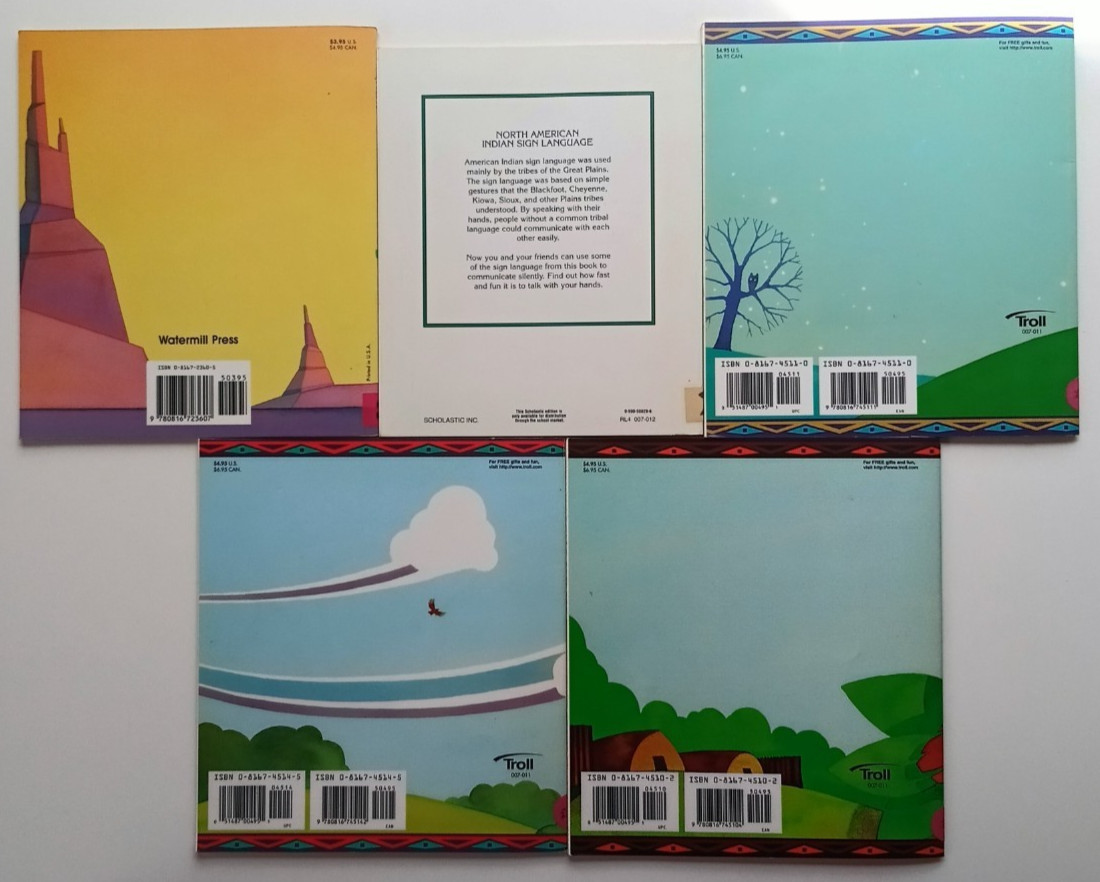 Native American picture books – lot of 10 – McDermott, dePaola, Cholene, Dominic
