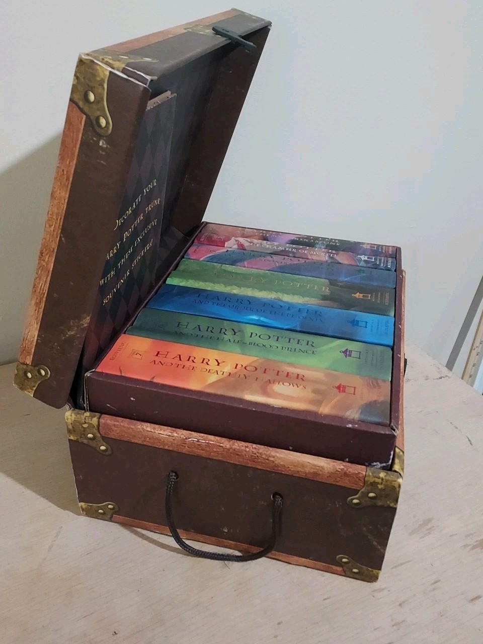 Harry Potter Hardcover Boxed Set: Books 1-7 (Trunk) Boxed Set by J K Rowling
