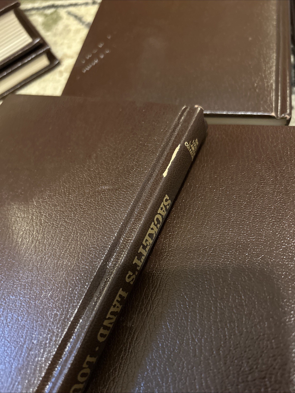 Louis L’Amour Leatherette SACKETT Collection Nearly Complete 15 Vol & Companion