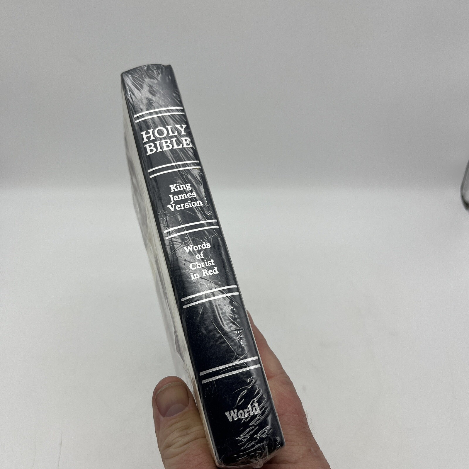 KJV Gift and Award Bible – Imitation Leather By Thomas Nelson Navy With Silver