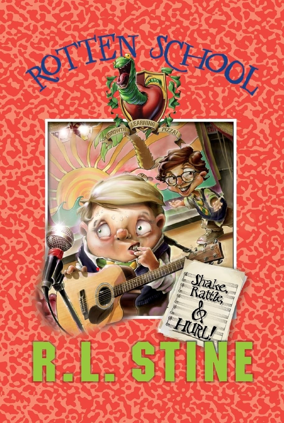 Rotten School #5: Shake, Rattle, and Hurl!: A Chapter Book About a Shy Rock …