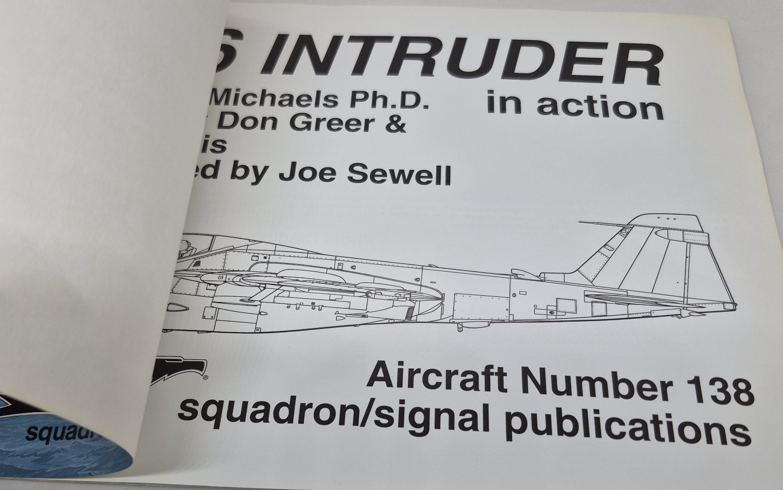 A-6 Intruder in Action by Joe Michaels (1993, Trade Paperback)