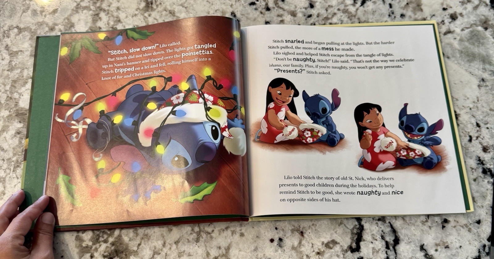 Disney Lilo & Stitch Holiday Mischief With Stitch By Elizabeth Schaefer